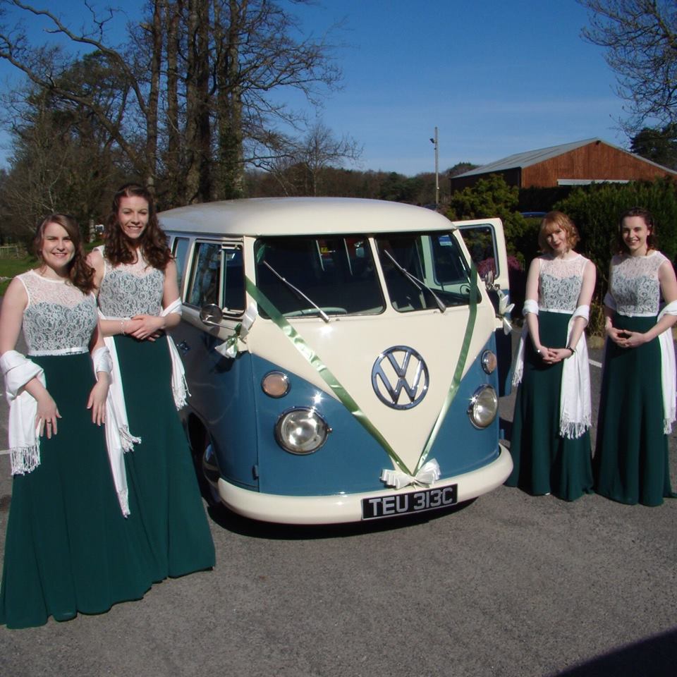 Harrison Rainbow Camper Hire at Mackay's wedding 